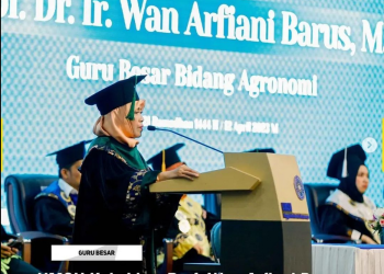 UMSU KUKUHKAN PROF. WAN ARFIANI BARUS JADI GURU BESAR ILMU PERTANIAN