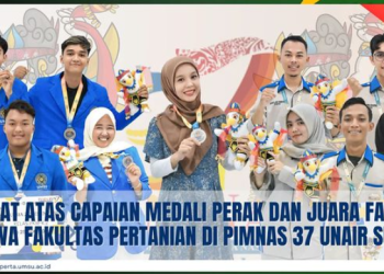 Mahasiswa FAPERTA UMSU Berhasil Membawa Medali Perak dan Juara Favorit di PIMNAS ke-37 Tahun 2024