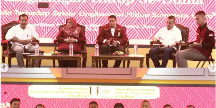 Dekan Fakultas Pertanian UMSU hadiri Seminar Hari Lingkungan Hidup sedunia bersama PC IMM KOTA MEDAN