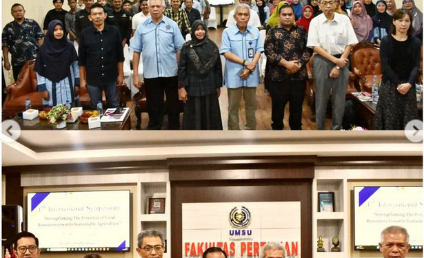 FAPERTA UMSU gelar Simposium Internasional
