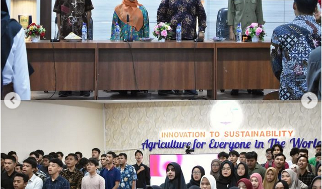 Himpunan Mahasiswa Teknologi Hasil Pertanian Melaksanakan Seminar Pangan