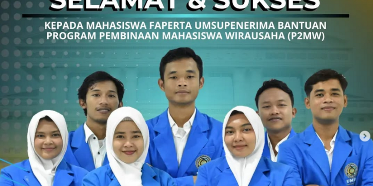 Mahasiswa Fakultas Pertanian Universitas Muhammadiyah Sumatera Utara (UMSU) Menerima Bantuan Program Pembinaan Mahasiswa Wirausaha