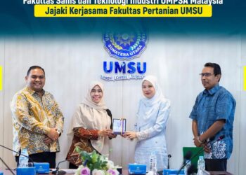 Fakultas Sains dan Teknologi Industri UMPSA Malaysia Jajaki Kerja Sama dengan Fakultas Pertanian UMSU
