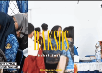 PK IMM FAPERTA UMSU Gelar Bakti Sosial di Desa Paya Itik