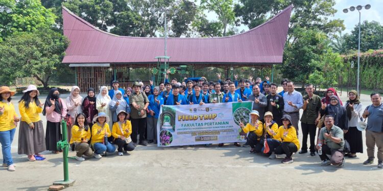 Mahasiswa Agribisnis UMSU Field Trip ke Socfindo Conservation
