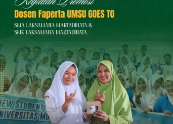 Faperta UMSU Goes to School, Kenalkan Peluang Kuliah ke Siswa Laksamana Martadinata